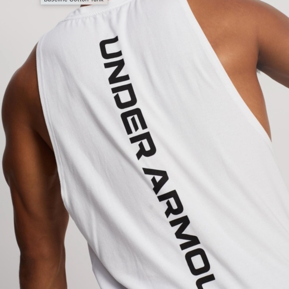 UNDER ARMOUR Baseline Cotton Tank - Size‎ S. - Picture 15 of 15